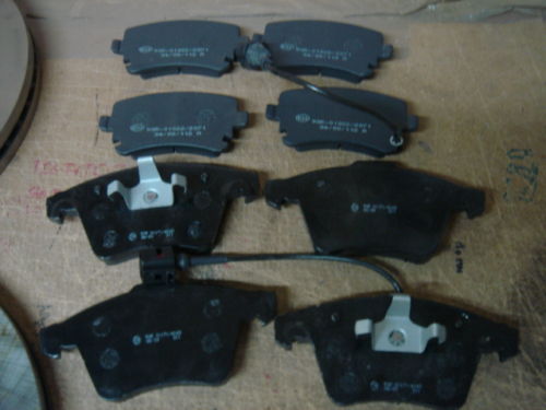 TRANSPORTER T5 FRONT & REAR  DISC BRAKE PADS 16" 17"