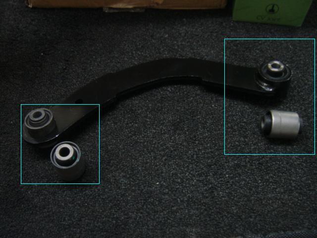 FOR MITSUBISHI OUTLANDER 02-06 REAR UPPER LATERAL ARM  UPPER BANANA ARM BUSH