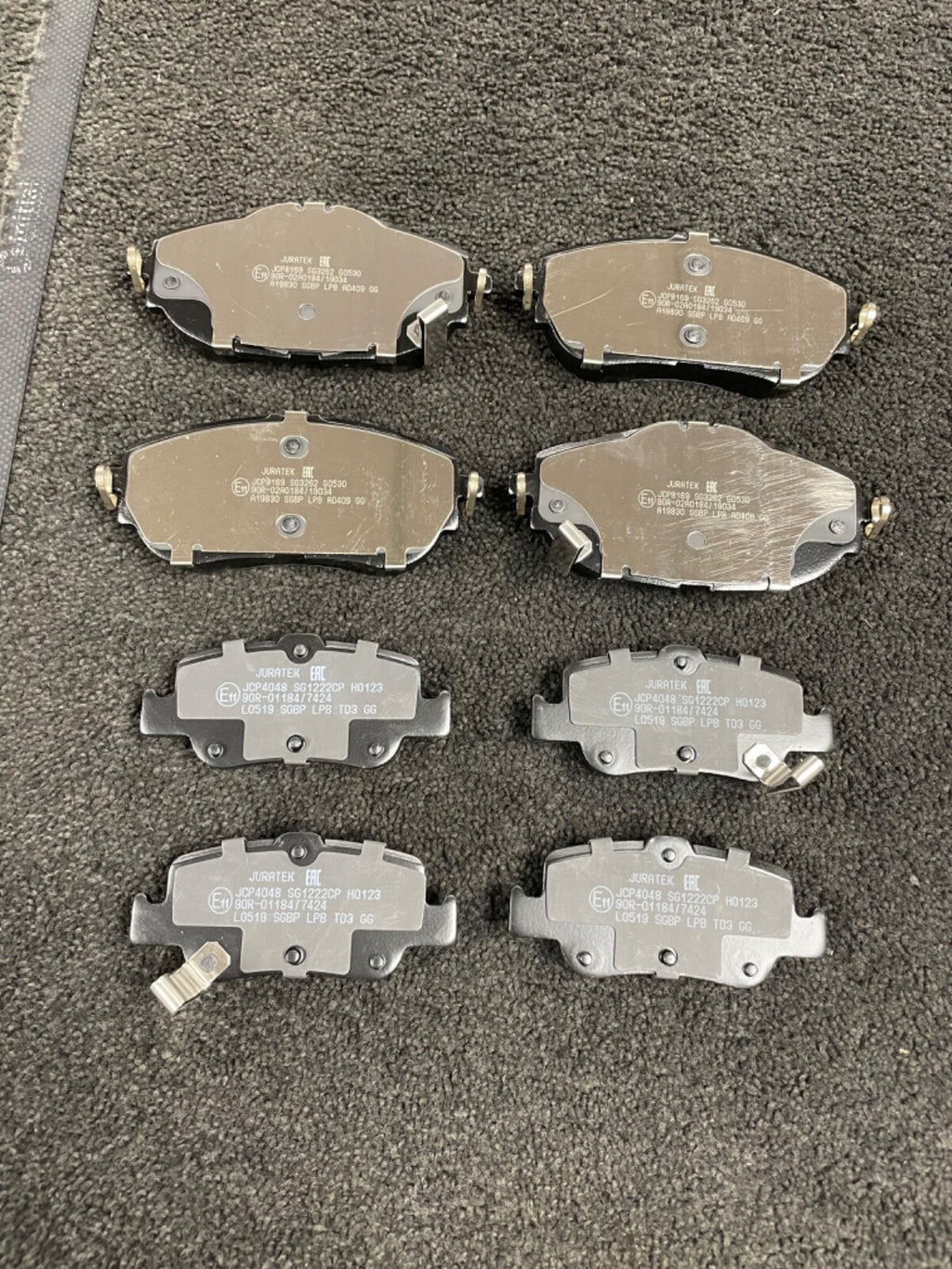 FIT FOR TOYOTA AURIS COROLLA 1.3  1.4 1.6 1.8  VVTI BRAKE DISC PADS FRONT REAR