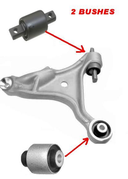 VOLVO S60 S80 V70 XC70 2000> ON LOWER WISHBONE ARM BUSHES FRONT & REAR 