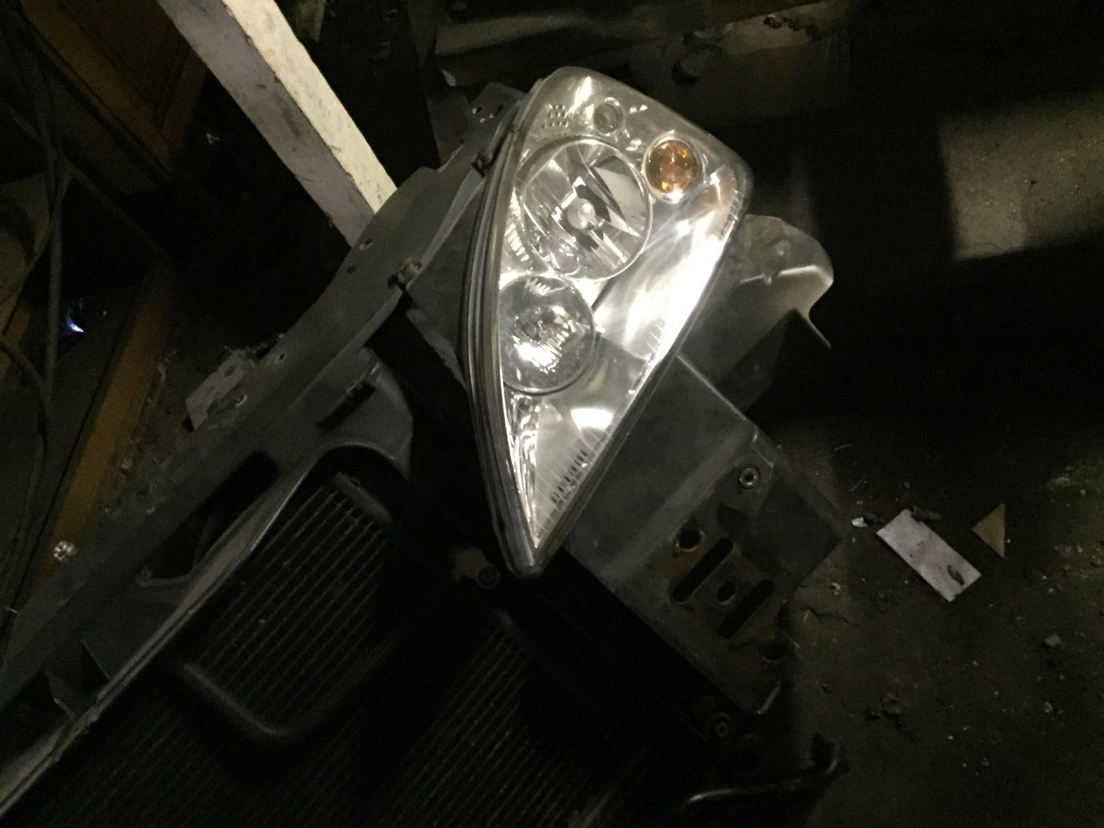 FRONT PANEL COMPLETE RADIATOR HEAD LIGHTS FORD GALAXY MK2  
