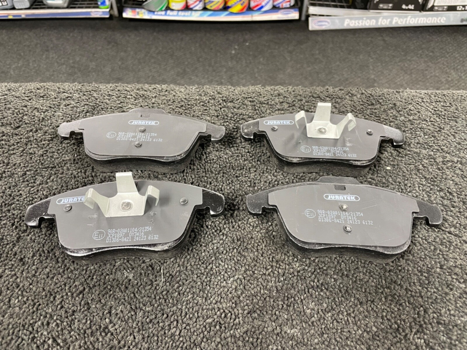 FORD GALAXY  TDCI DIESEL 130BHP 2006-2010 BRAKE PADDS FRONT REAR BRAKE PADS  SET