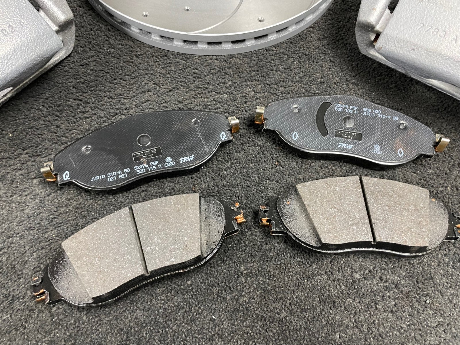 ARTEON CC PASSAT B8 FRONT BRAKE DISC 2 BRAKE CALIPER CARRIER BRAKE PAD 340MM