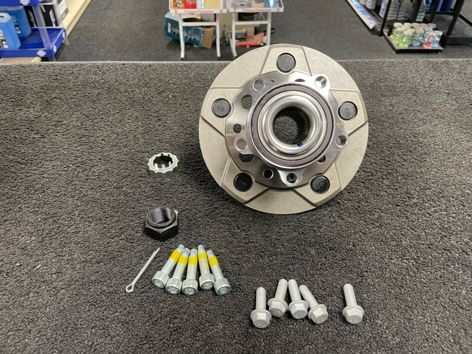 FOR FORD TRANSIT TOURNEO CUSTOM 2013- FRONT AXLE WHEEL BEARING HUB KIT 1769170
