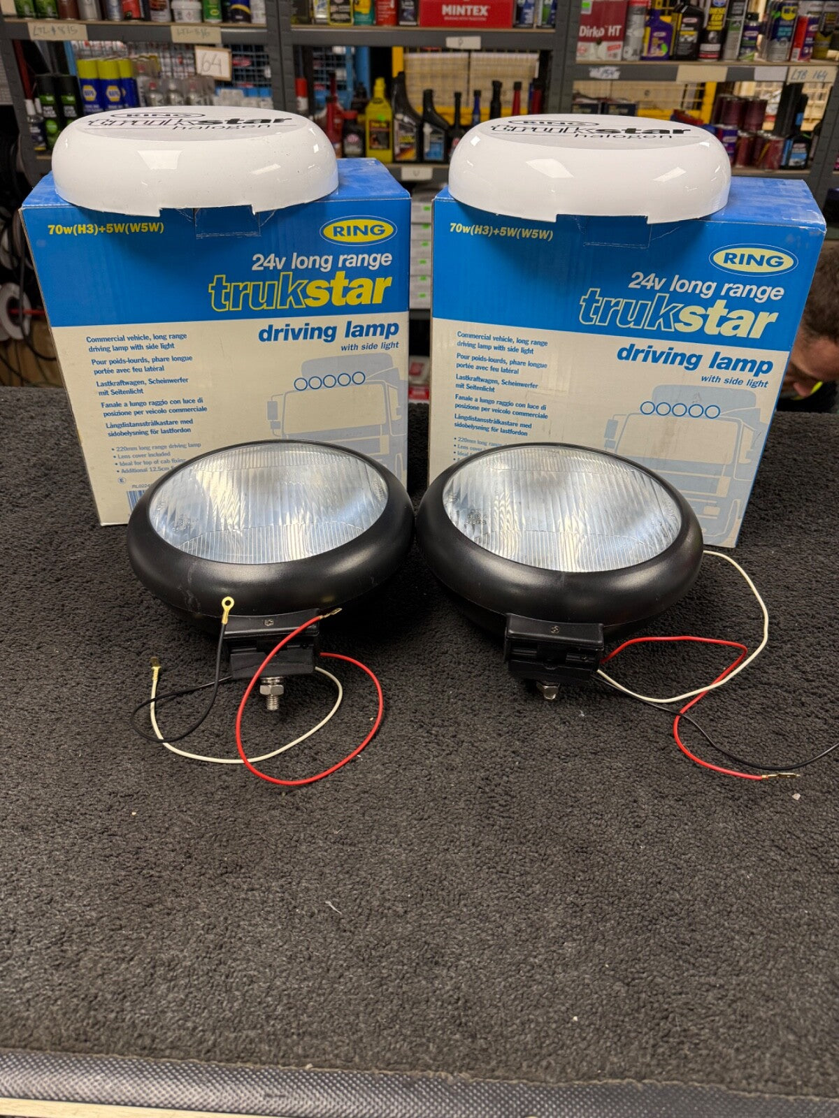 Ring Driving Lamp RL0224C 24v long range truck star driving lamps