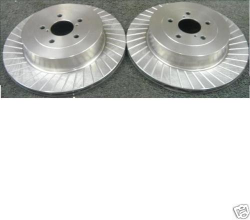 FOR SUBARU IMPREZA WRX WRX STI WR1 2001>2006 BRAKE DISC REAR GROOVED BRAKE DISC