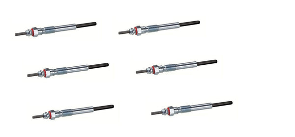 6 X DIESEL GLOW PLUGS  DURATERM FOR Mercedes-Benz C-Class 2007-14  C350 3.0TD
