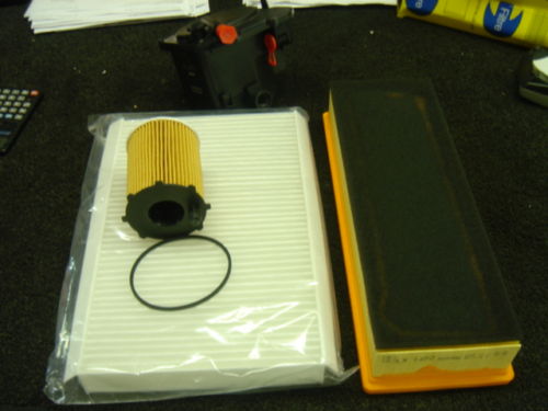 CITROEN C3 1.4HDI 16V 1/02-  OIL AIR FUEL POLLEN FILTER