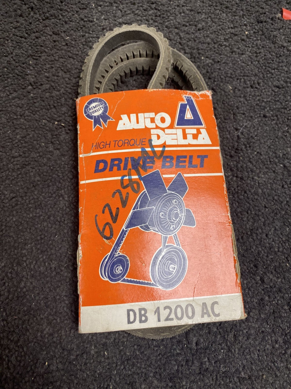GENUINE AUTO DELTA FAN BELT FITS FORD GRANADA 2.1 MK 2 (1977-1985)