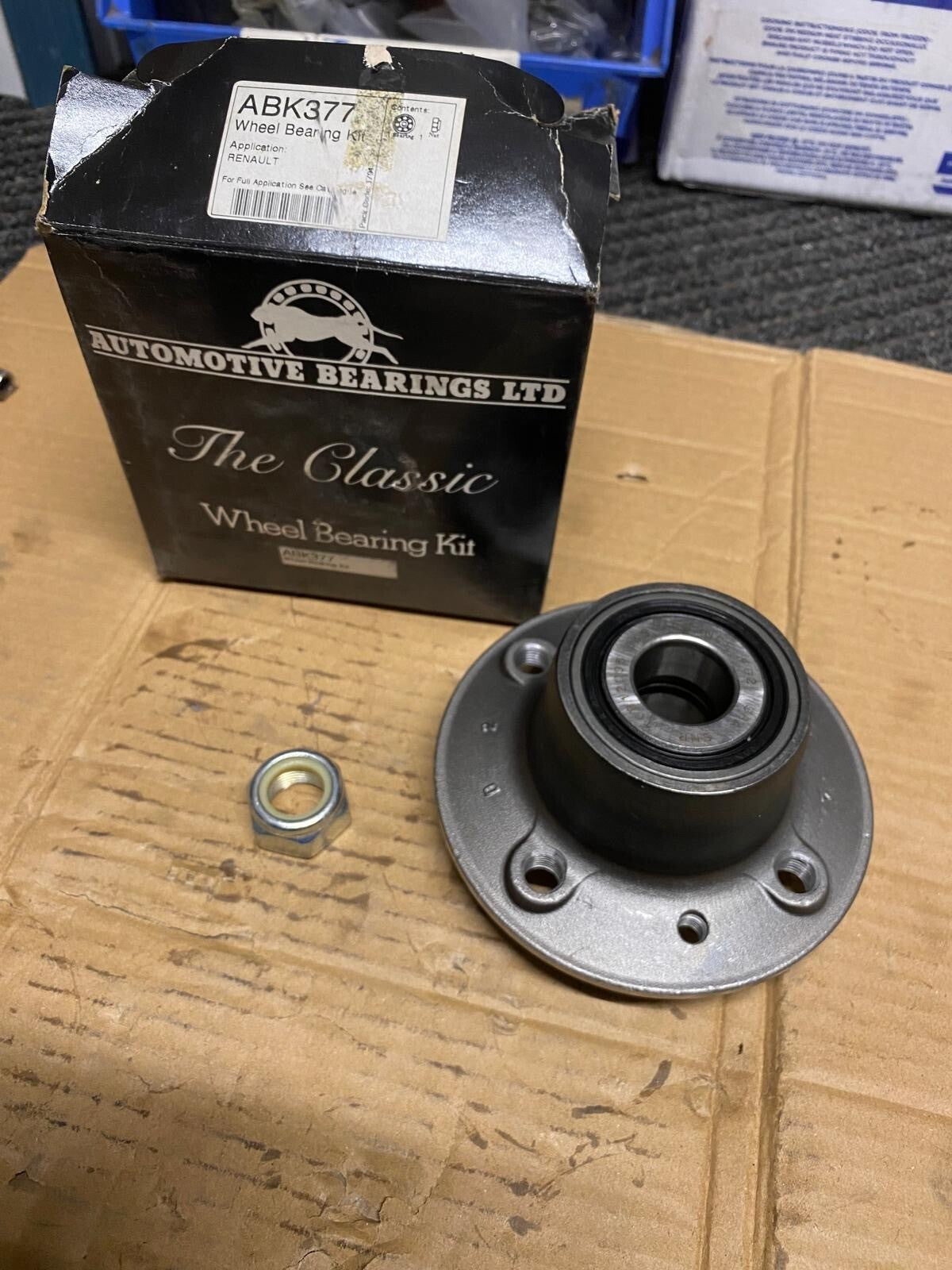 REAR WHEEL BEARING KIT FITS ESPACE 2.0 MK1 1985-91 R21 SAVANNA MEGANE SCENIC