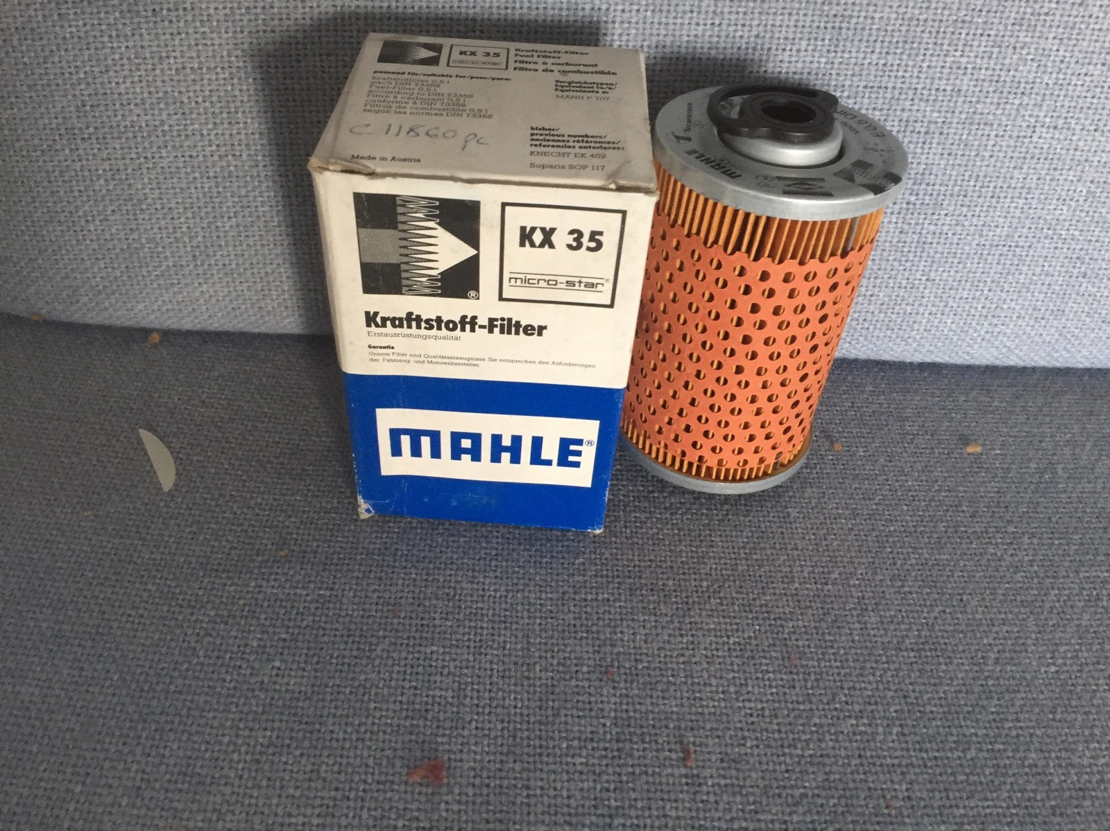 FUEL  FILTER MAHLE KX35 