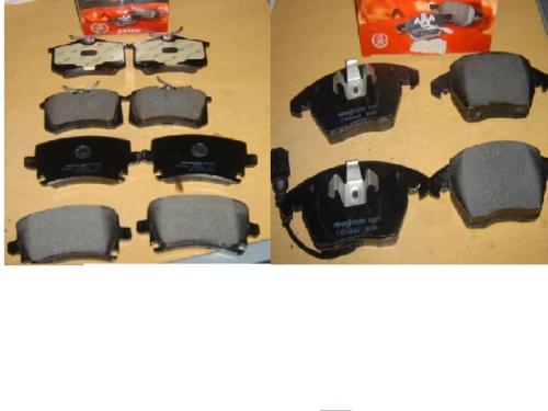 AUDI TT 3.2 02-06 MINTEX FRONT REAR BRAKE PADS