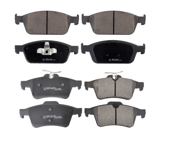 FOR KUGA TITANIUM X SPORT TDCI (MK2 (C520)) FRONT REAR BRAKE PADS