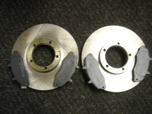 FORD TRANSIT FRONT BRAKE DISCS & BRAKE PADS BRAND !NEW!