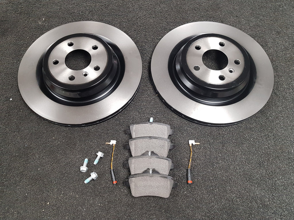 FOR MERCEDES W166 ML250 ML350 BlueTec REAR BRAKE DISCS REAR BRAKE PADS + wire 