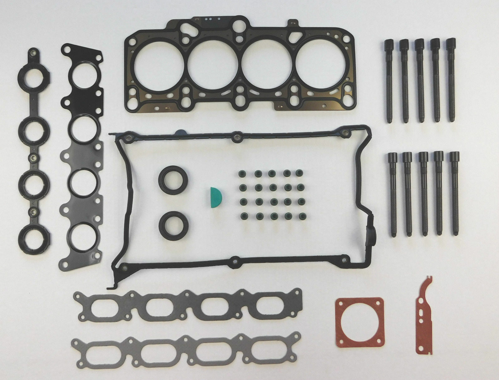 VW GOLF BORA AUDI TT A3 1.8TURBO GTI AJQ ARY APX BAM HEAD GASKET SET HEAD BOLTS