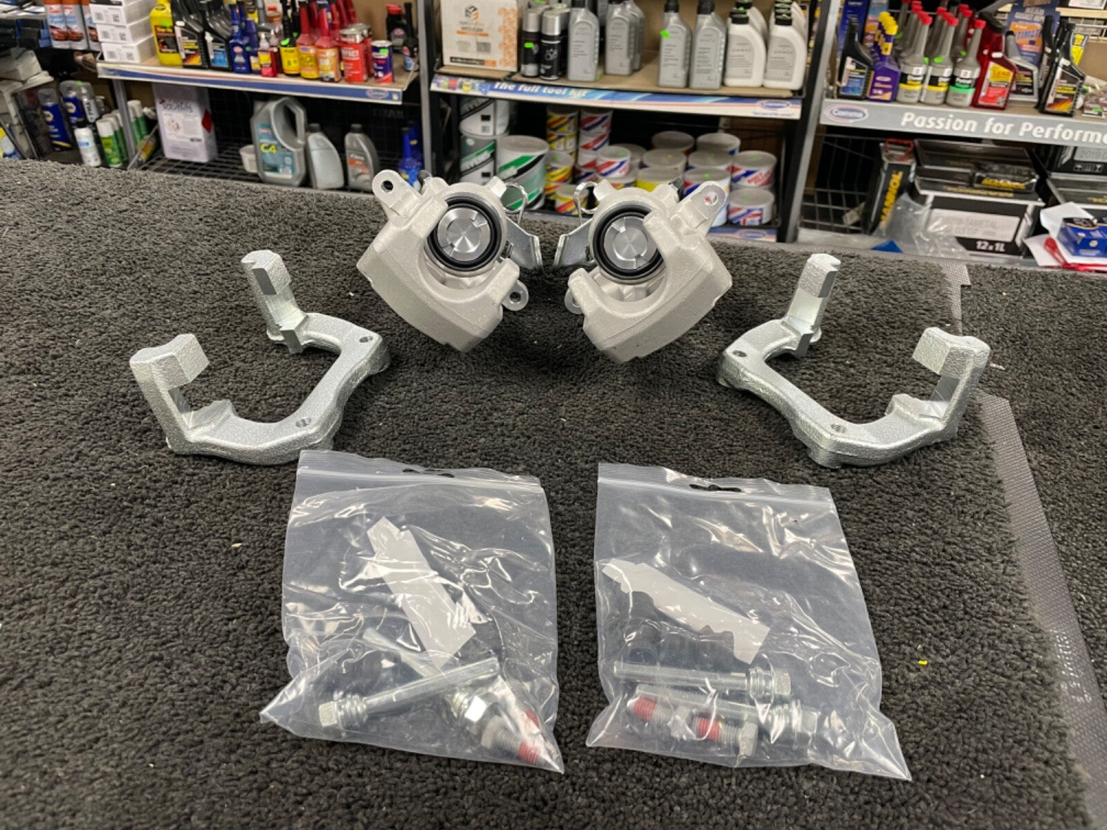 VW POLO TSi TDi 6R 9N GTi BIG BRAKE DISC UPGRADE CALIPER CONVERSION FRONT REAR