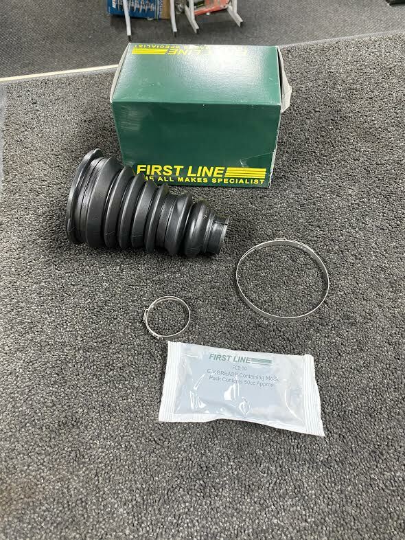 FOR NISSAN KUBISTAR 1.5 dCI 60 X76 (04/06-10/09) FRONT OUTER CV JOINT BOOT KIT 