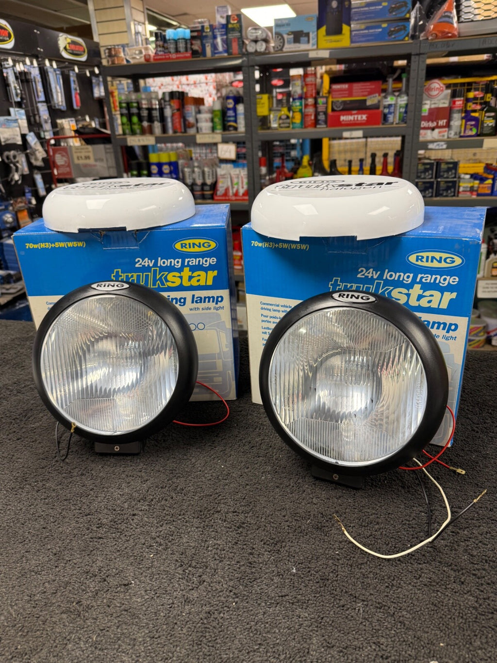 Ring Driving Lamp RL0224C 24v long range truck star driving lamps