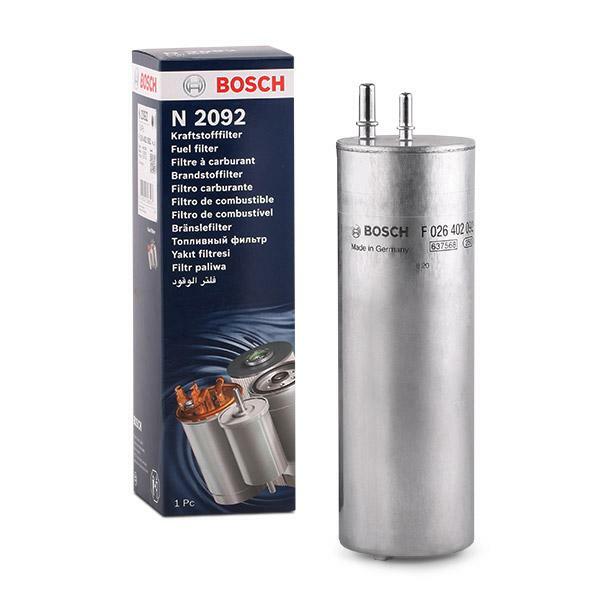 BOSCH DIESEL FUEL FILTER  VW T5 T6 TRANSPORTER CARAVELLE 1.9TDi 2.5TDi 2 PIPE