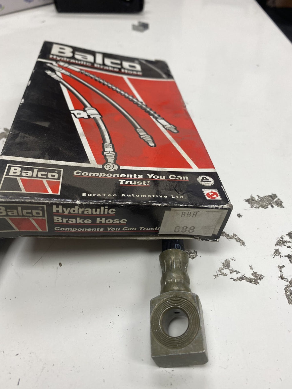 FOR VAUXHALL ASTRA VAN ASTRAMAX 1984-85 FRONT NS LEFT BRAKE FLEXY HOSE