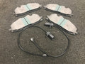 FOR AUDI A8 S4 S5 B9 S5 TOUAREG FRONT  BRAKE DISC PADS + WEAR SENSORS