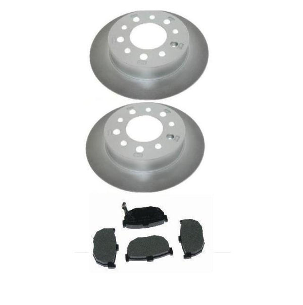 FOR HYUNDAI COUPE 1.6 2.0 2.7 02-2007 REAR BRAKE DISCS PADS