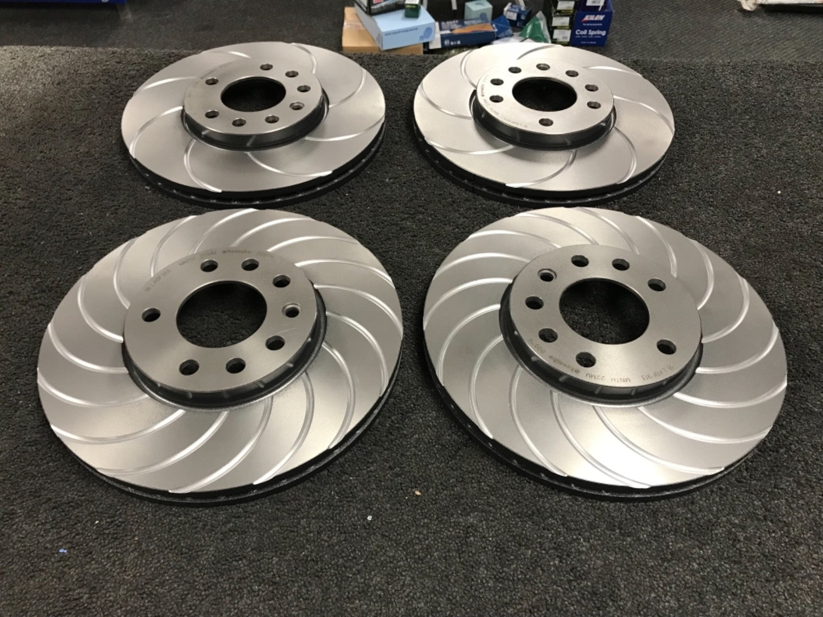  VAUXHALL VX220 SPEEDSTER BRAKE DISCS GROOVED PERFORMANCE FRONT REAR