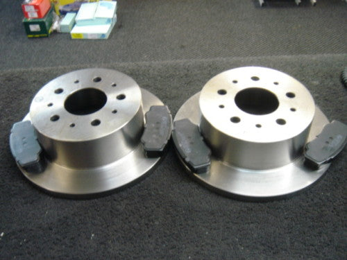 DUCATO RELAY BOXER REAR BRAKE DISCS & PADS