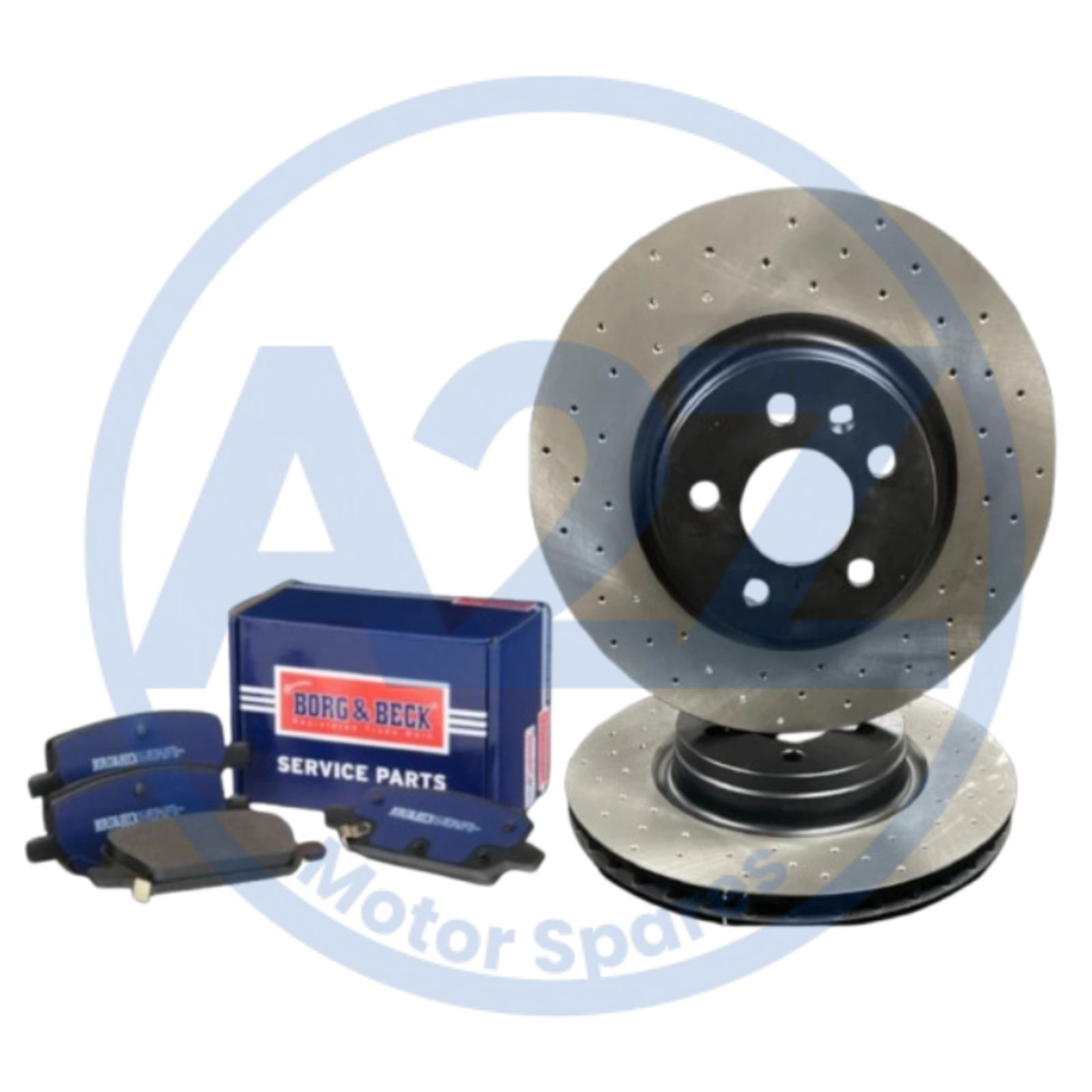 REAR PERFORMANCE DRILLED BRAKE DISCS 335MM PADS FIT TESLA MODEL 3 LONG RANGE 18-