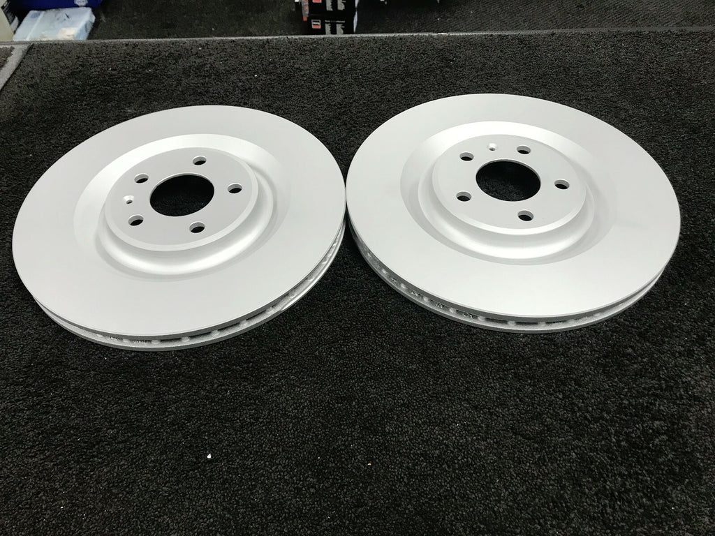 FOR AUDI  A7 Q7 S7 4MB 2 REAR VENTED BRAKE DISC BRAKE PADS 350MM 4M0615601J