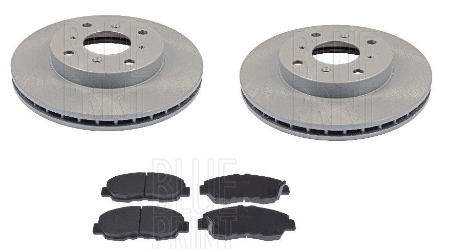 FOR HONDA CRV RD1 2.0 UP 1999 FRONT BRAKE DISCS & PADS 262MM 4STUD 114.3 PCD 