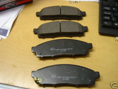FOR MITSUBISHI L200 DOUBLE CAB 2006>2010  2.5DID ANIMAL WARRIOR LIFE BRAKE PADS