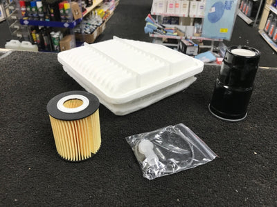 For Toyota Rav 4 2.2 D 2006 on Fuel Oil Air  Filters Service Kit