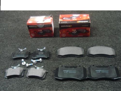 RENAULT CLIO SPORT MEGANE 225 BRAKE PADS FRONT REAR MINTEX BRAKE PADS