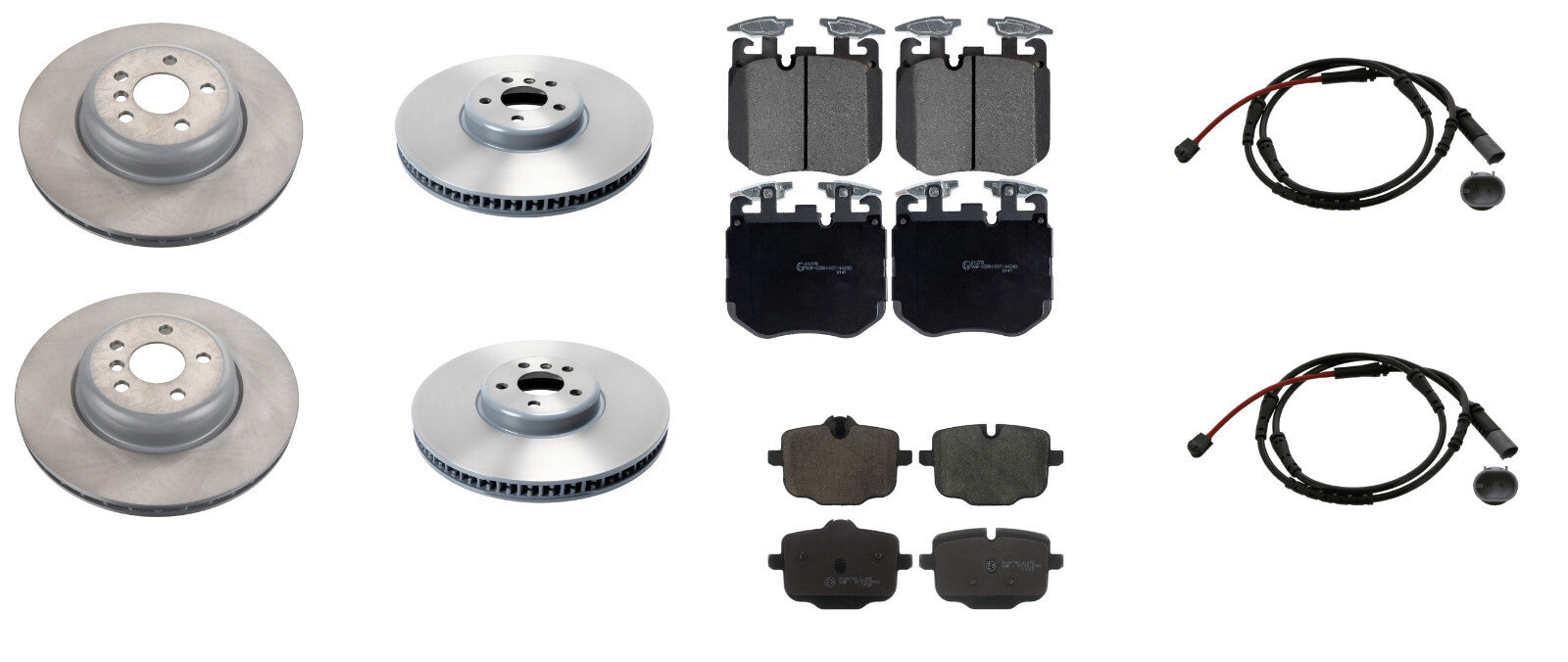 FOR BMW 6 SERIES 630D XDRIVE M SPORT (MK4 (G32))  FRONT REAR DISCS PADS