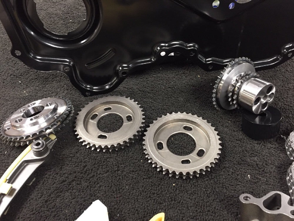 FORD TRANSIT TIPPER 2.0D 2.4TDCi DIESEL TIMING CHAIN KIT SPROCKET TIMING COVER