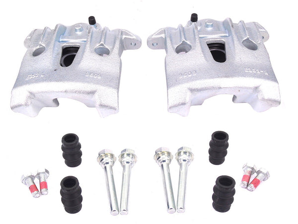 2 FRONT BRAKE CALIPER +GUIDE PINS FOR VW TRANSPORTER CARAVELLE T4 15" WHEELS