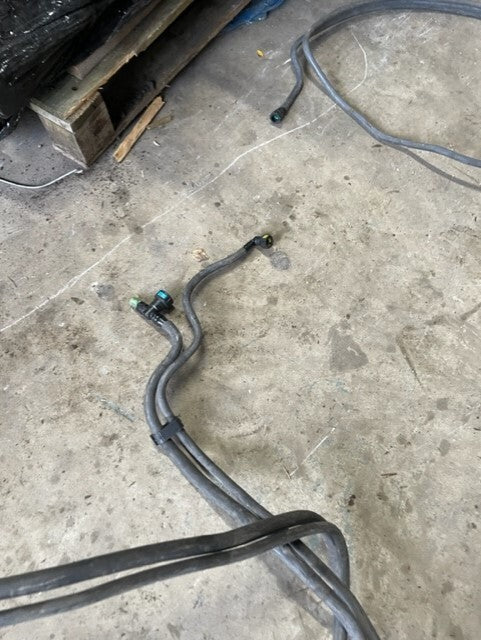 LAND ROVER DEFENDER 2.2 2.4 TDCI FRONT DIESEL FUEL PIPE LR031348 GENUINE CH129J2