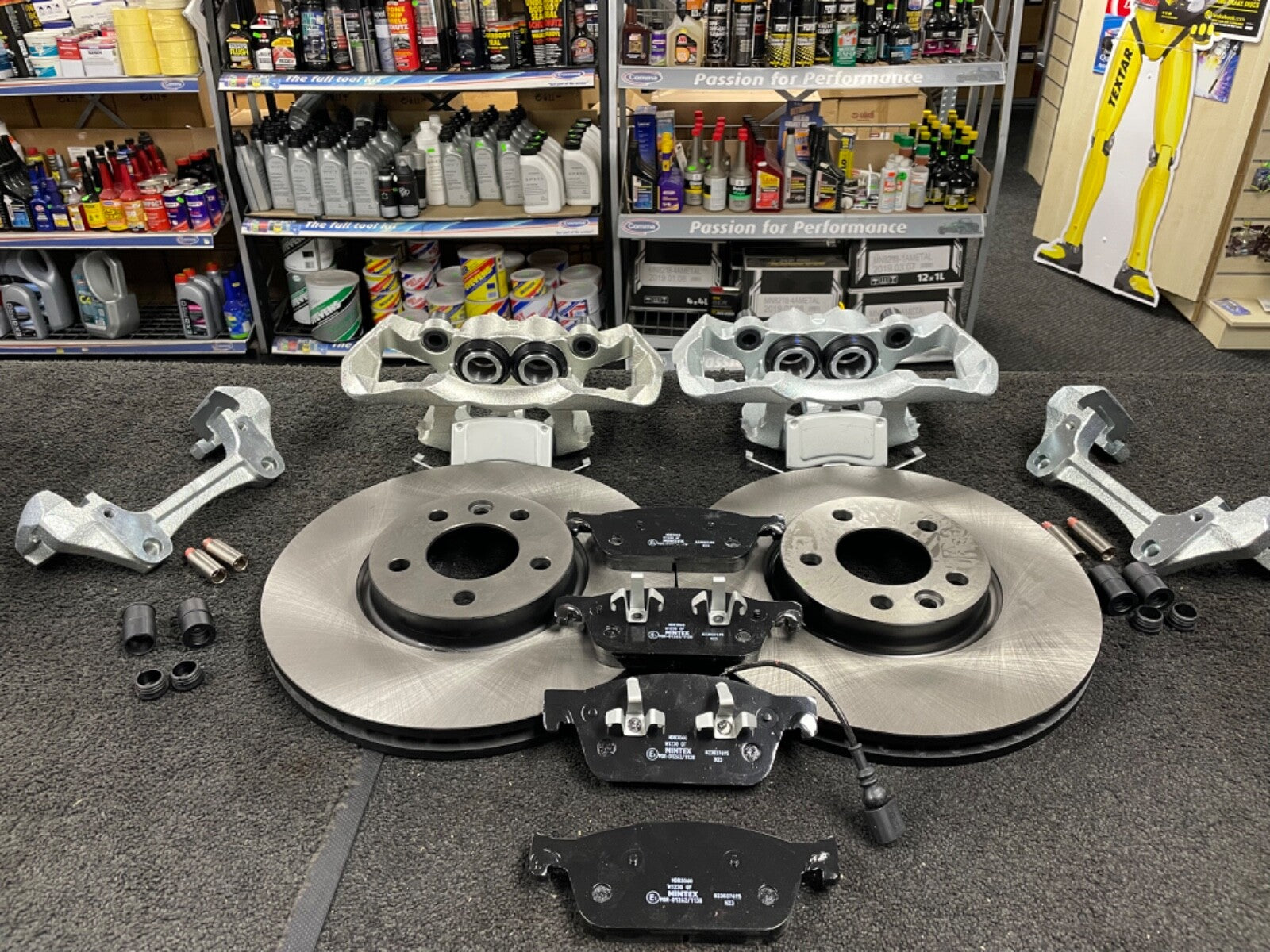 FOR VW TRANSPORTER T5 T6 BIG BRAKE CONVERSION   CALIPER KIT 340mm