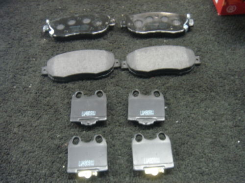 FOR LEXUS IS200 SC430 IS300 BRAKE PADS FRONT & REAR NEW 
