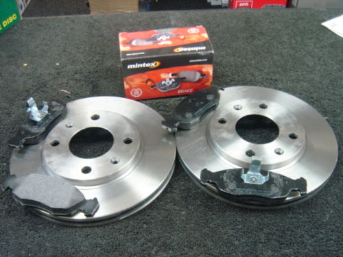 SAXO VTR VTS 16V 8V MINTEX  BRAKE DISCS BRAKE PADS FRNT