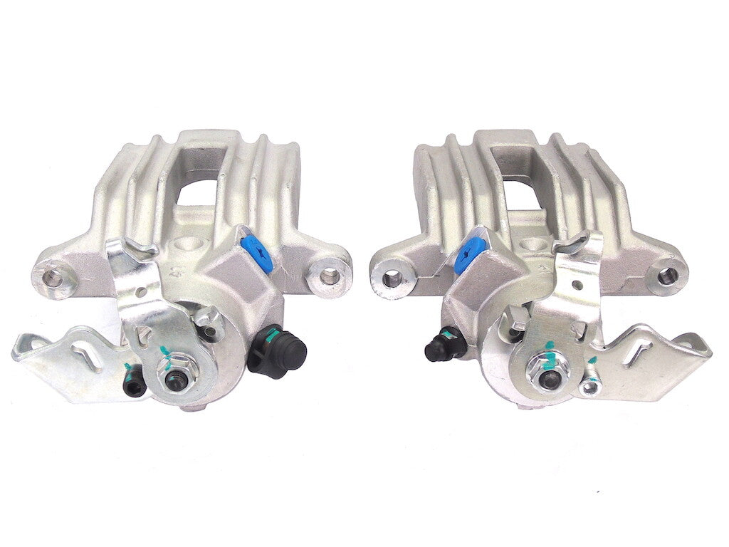 4 BRAKE CALIPER FRONT REAR+ SLIDER OCTAVIA RAPID FABIA TOLEDO LEON IBIZA 280MM