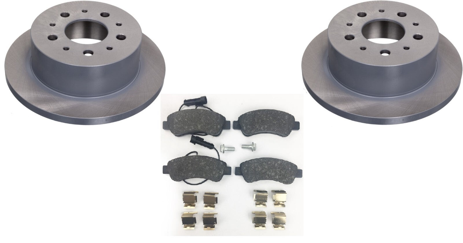 CITROEN REALY DUCATO BOXER MULTIJET HDI 2 REAR BRAKE DISC BRAKE PADS280MM 118PCD