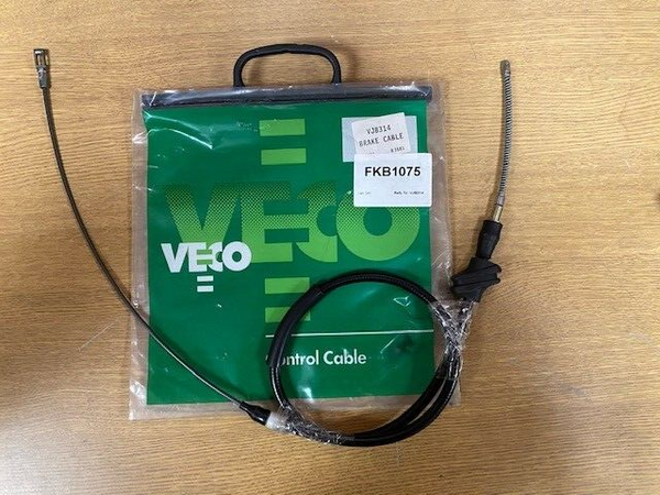 1410MM REAR HANDBRAKE CABLE FITS AUDI 100 C3 2.1 443609721K DRUM BRAKE MODEL