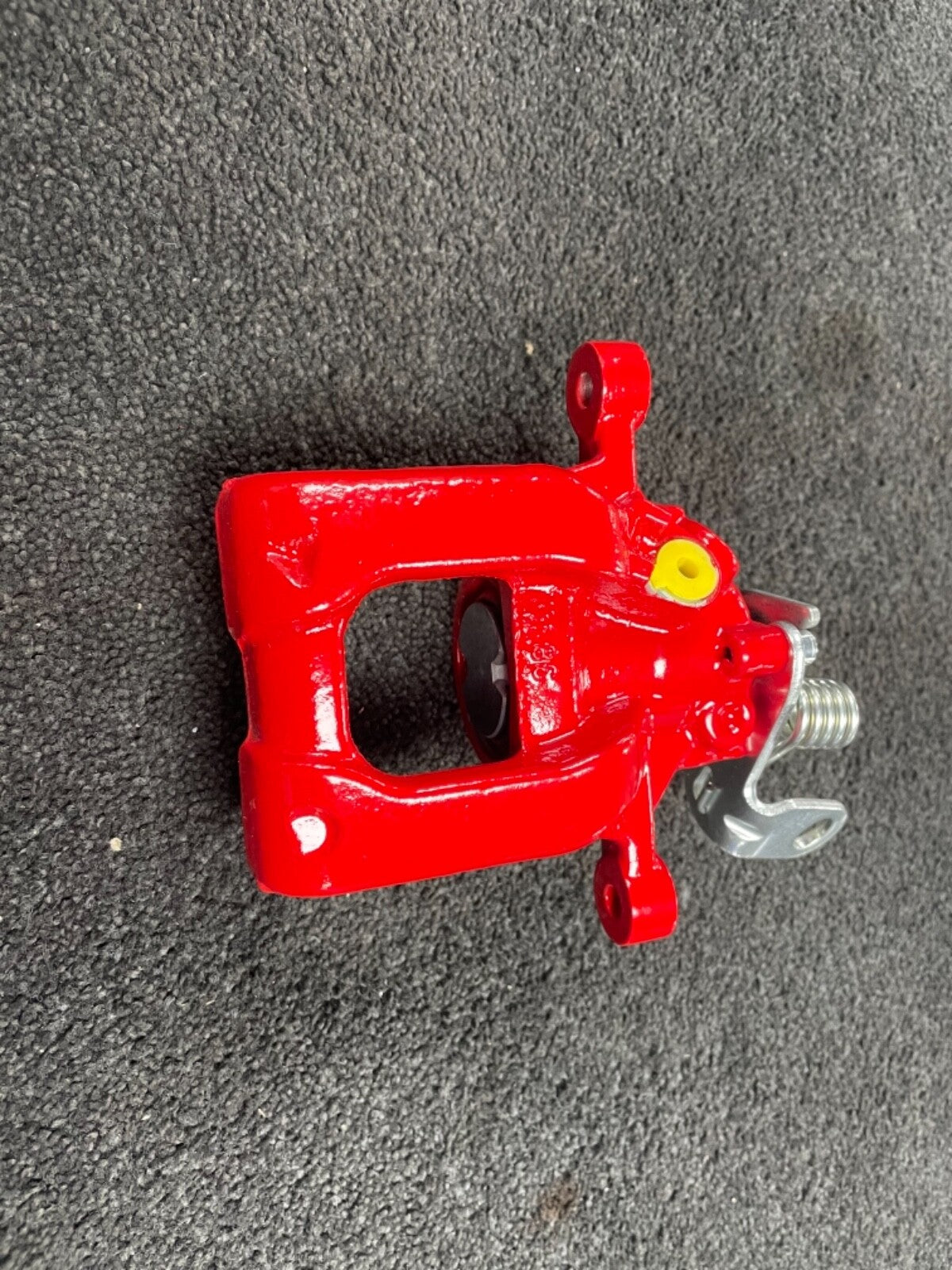 FOR VW GOLF MK6 SKODA REAR BRAKE CALIPER RED LEFT LH SIDE NS TO FIT 272MM DISCS 