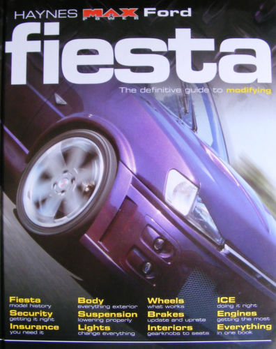 RETRO HAYNES MAX POWER MAGAZINE FORD FIESTA THE DEFINITIVE GUIDE TO MODIFYING