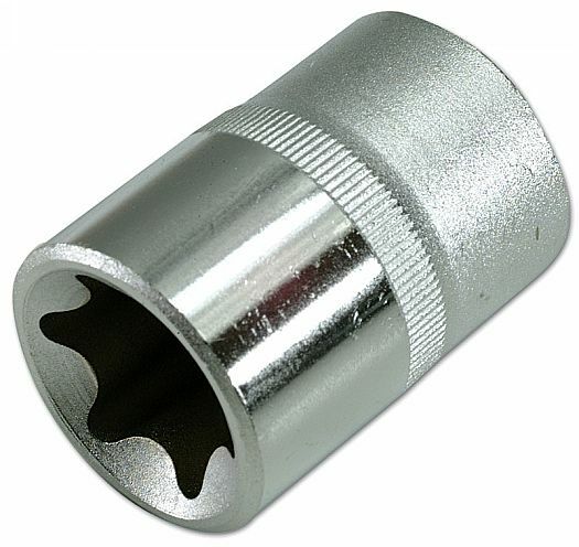 1 X LASER TOOL STAR SHAPED SOCK 1/2" DRIVE-E16