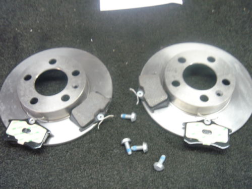SEAT LEON TOLEDO IBIZA MINTEX REAR BRAKE DISC & PADS 