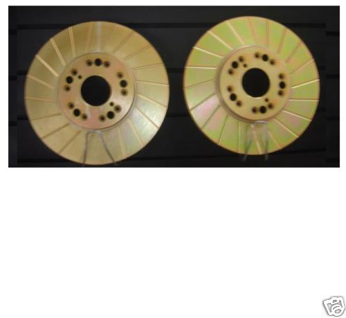 FOR LEXUS SC430 BRAKE DISCS FRONT PERFOMANCE GROOVED BRAKE DISC X2